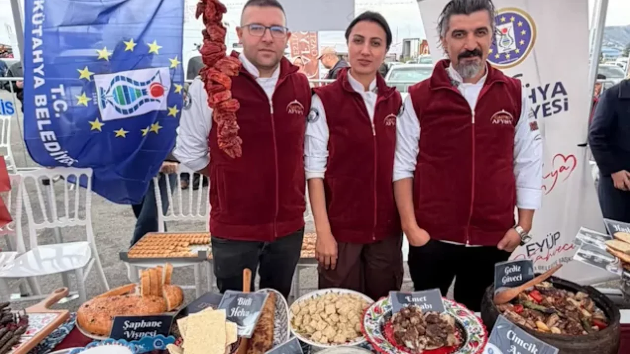 Afyon Gastronomi Festivali'nde Kütahya rüzgarı