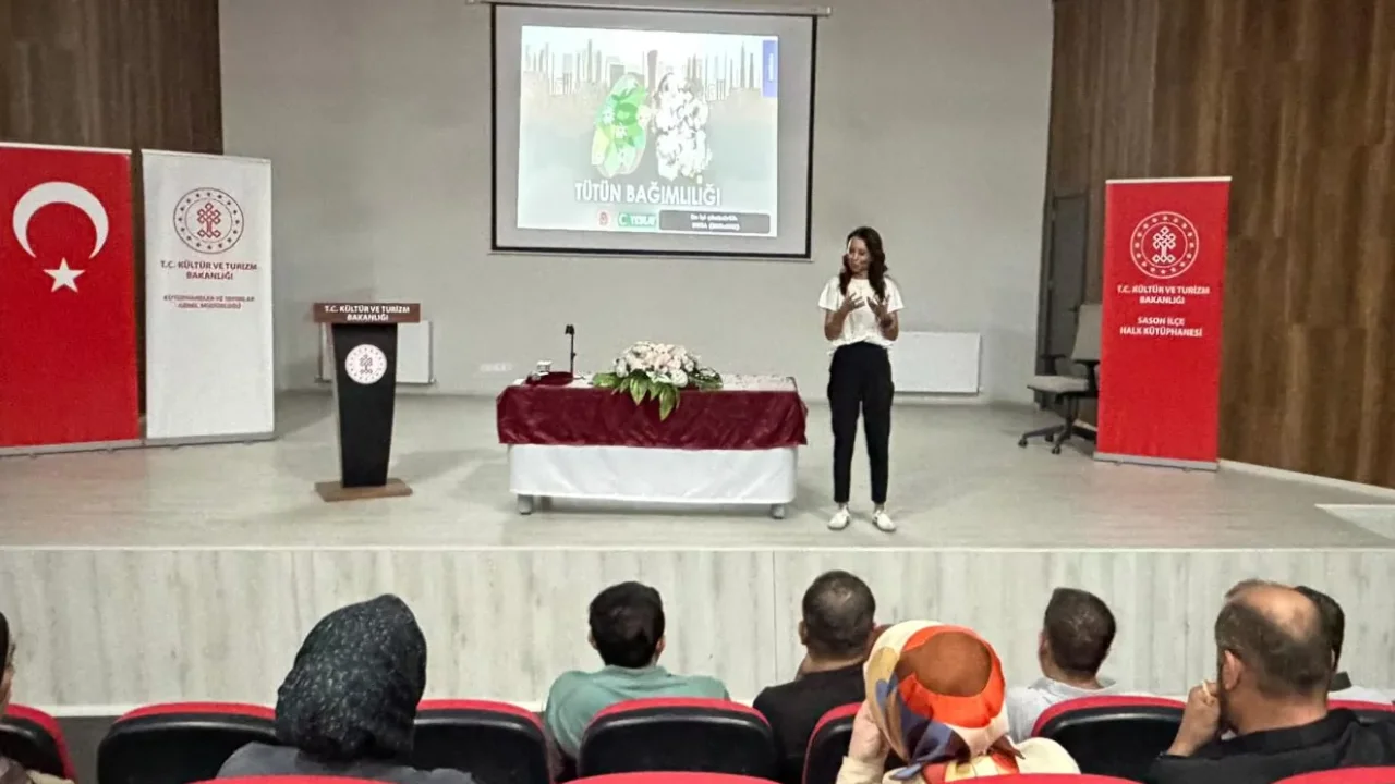 Batman Sason’da Gençlik ve Spor personeline bağımlılıkla mücadele eğitimi