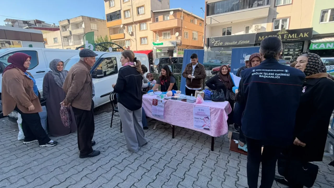 Bursa Büyükşehir ile meme kanseri bilinci artıyor