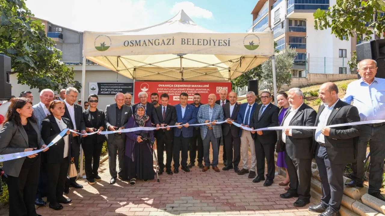 Bursa Osmangazi'de Eylül ayı açılışlar ve yatırımlarla geçti