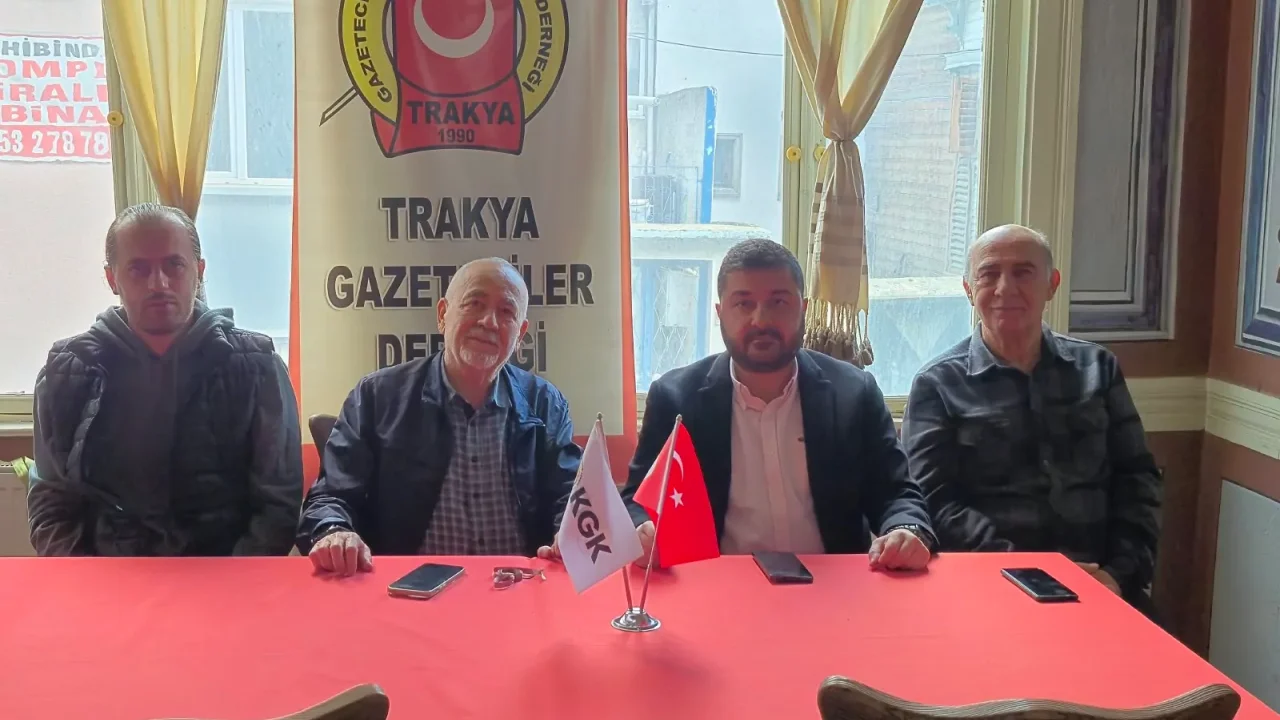 CHP'li Yazgan’dan Trakyalı gazetecilere ziyaret