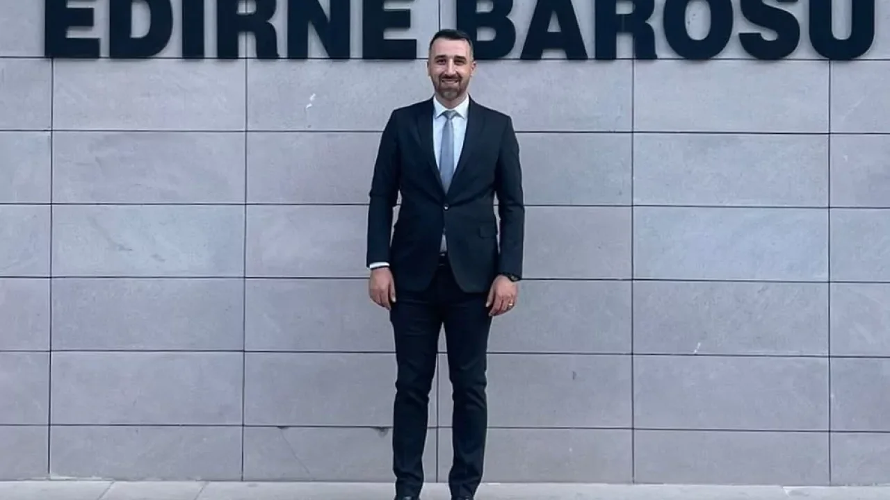 Edirne Barosu’nda Av. Taner Balta Başkan Vekili oldu
