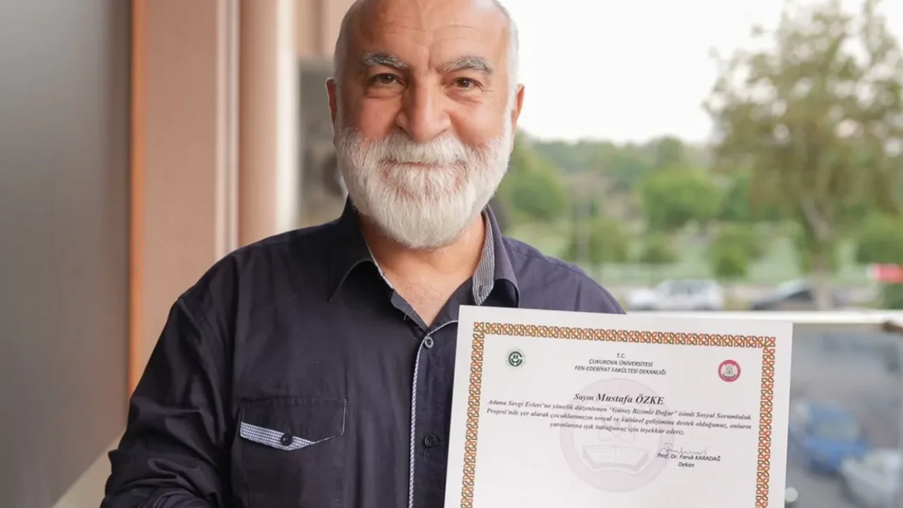 Gazeteci Özke, Adana Sevgi Evleri’ne konuk oldu