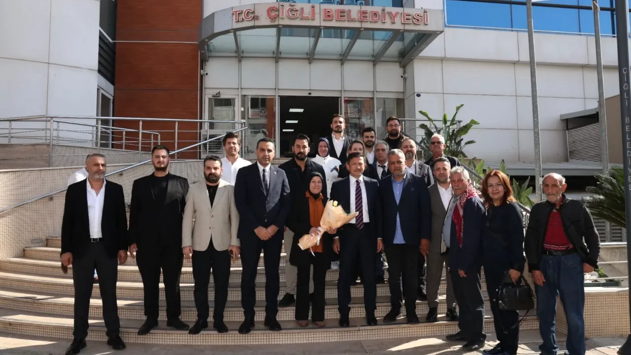 Hamza Dağ’dan Başkan Yıldız’a 'hayırlı olsun' ziyareti