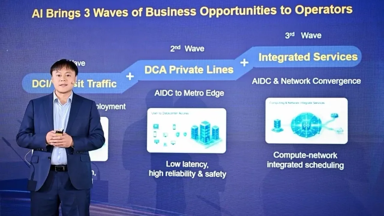 Huawei, AIDC odaklı Tamamen Optik Ağ için Yeni Nesil OTN öneriyor