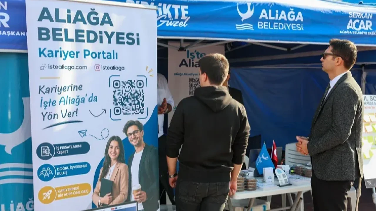 İzmir Aliağa'da KariyerİZM ve İş Fuarı düzenlendi