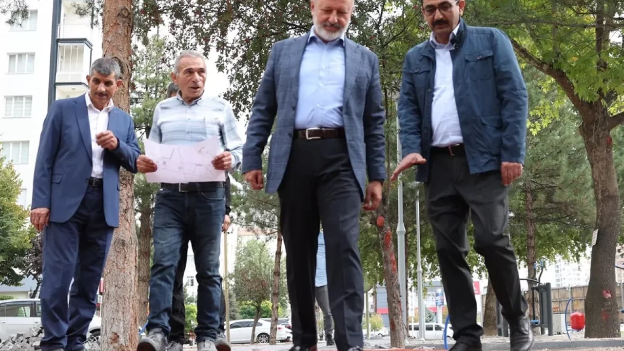 Kayseri Kocasinan'daa mahallelerin çehresini değiştiren dokunuşlar