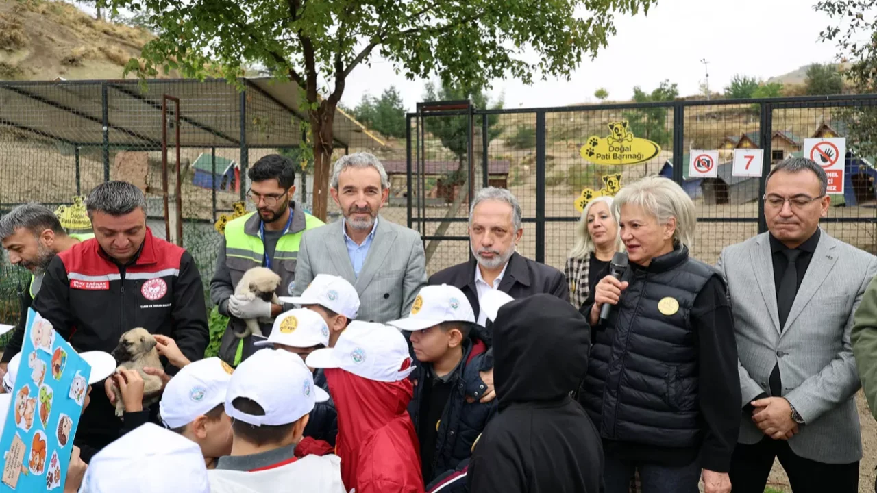 Kayseri Talas'ta can dostların özel günü