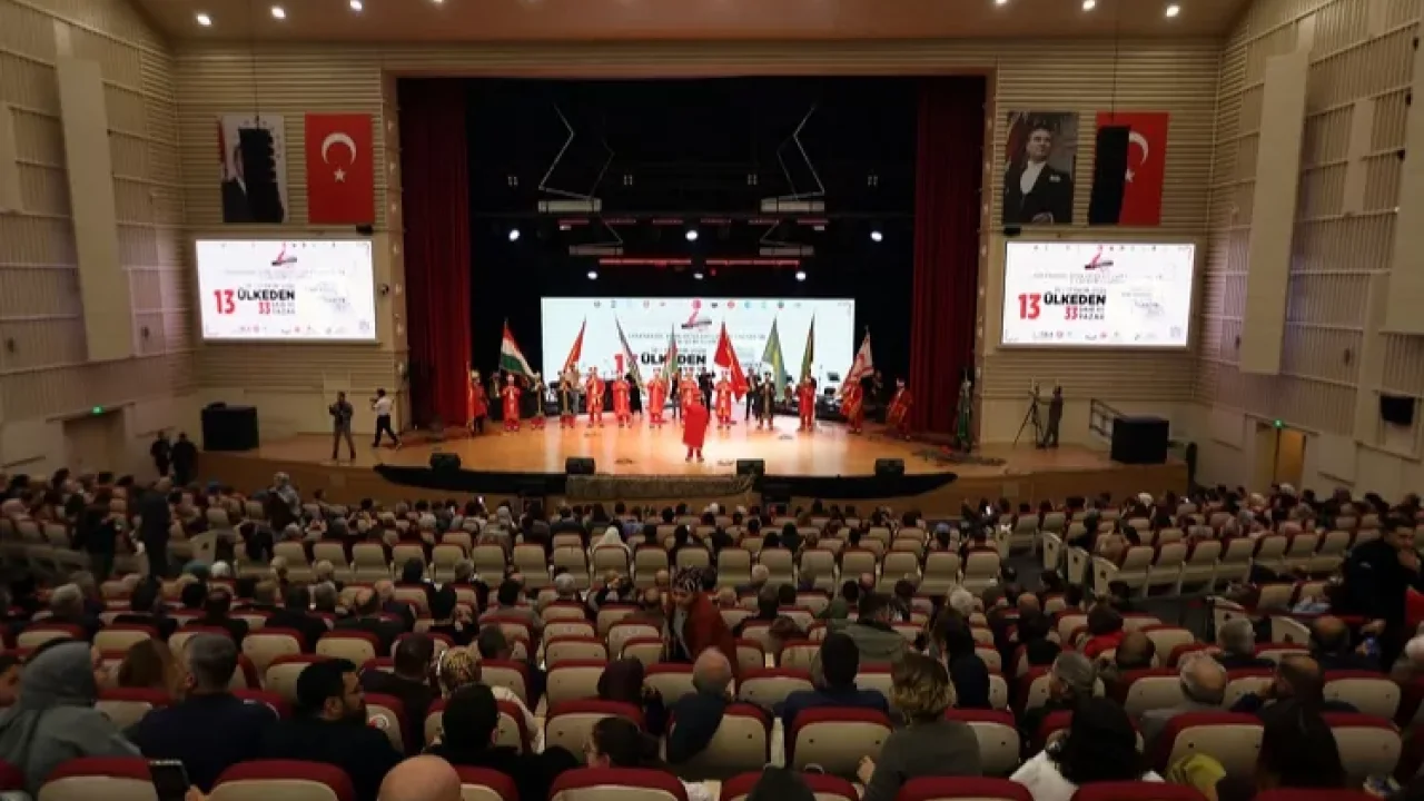 Kayseri Talas'ta Türk Dünyası coşkusu