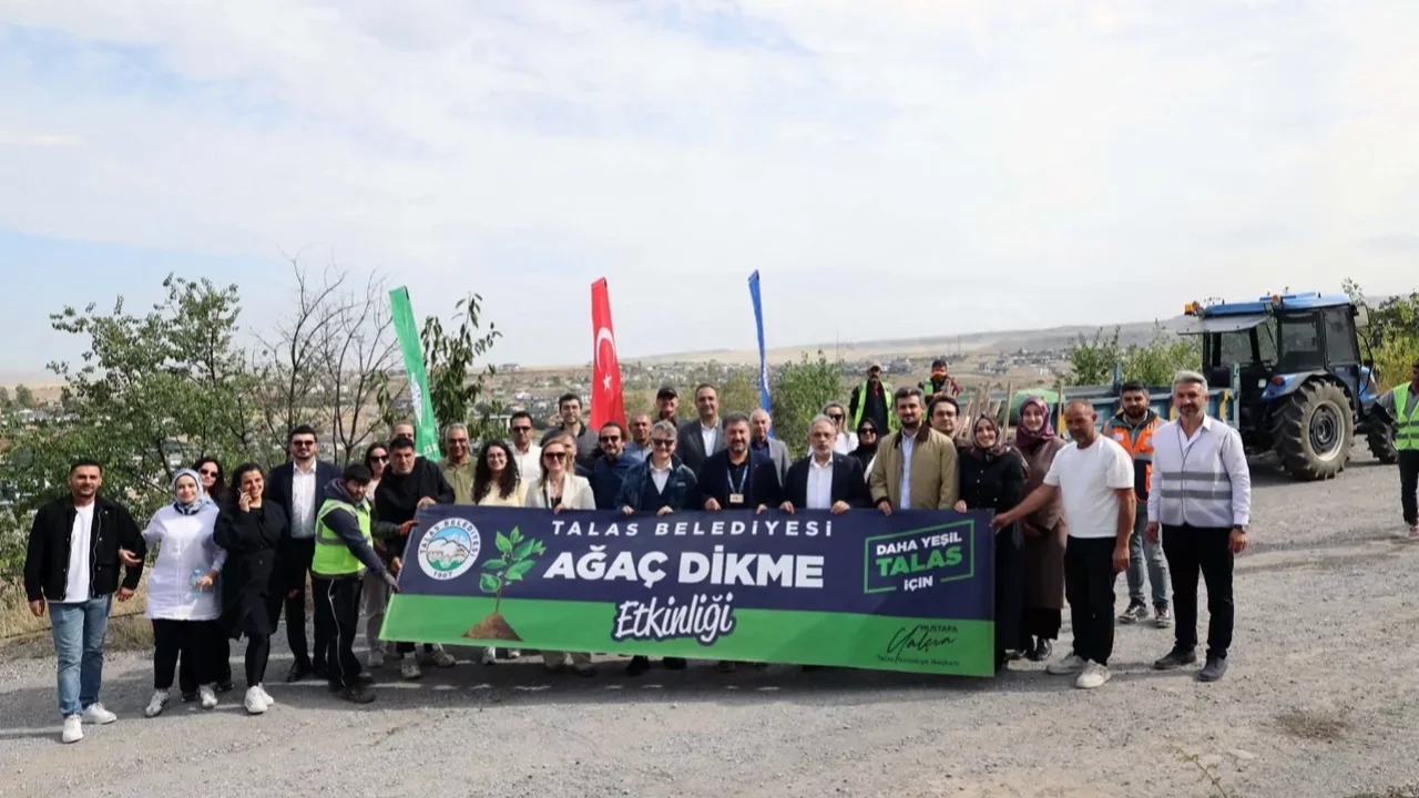 Kayseri Talas'tan yeşil atılım