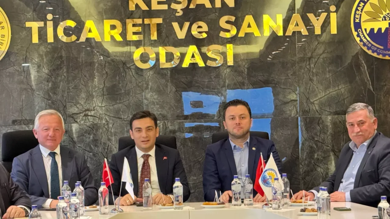 Keşan TSO'da tebrik ziyaretleri sürüyor