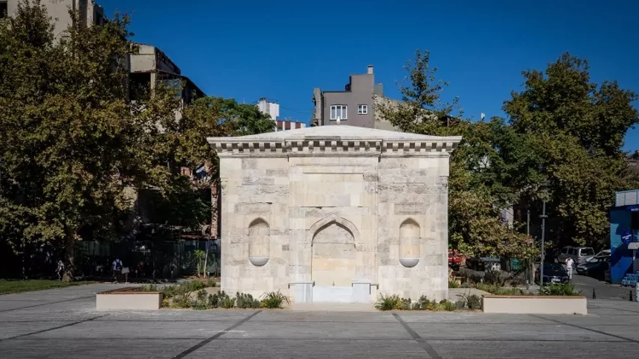 Kethüda Yahya Ağa Çeşmesi restore edildi