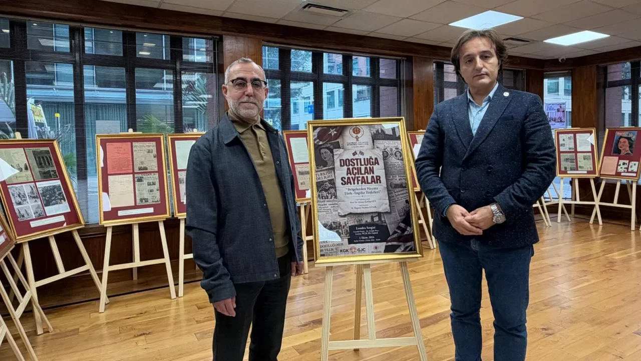 KGK’nin Londra’daki Türk-İngiliz ilişkileri sergisi ilgi görüyor