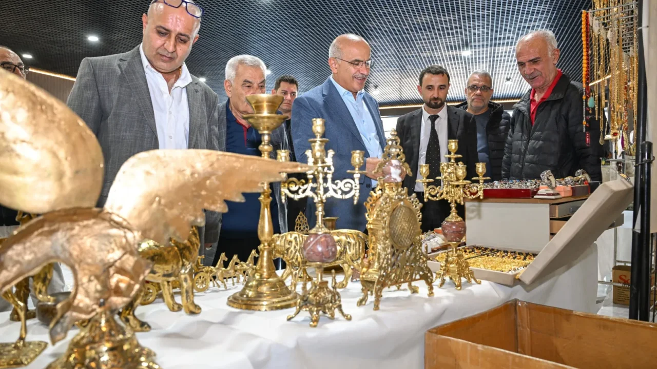 Malatya’da antika pazarı açıldı