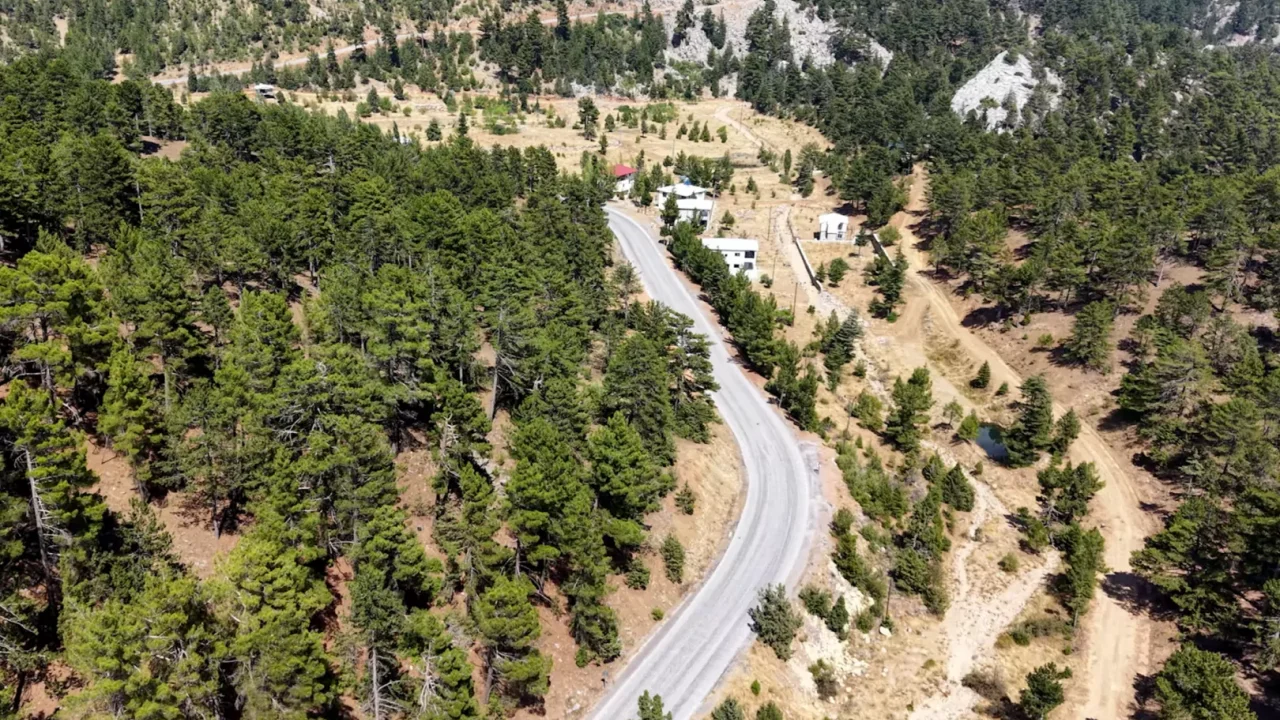 Mersin’de yayla yolları güvenli ve konforlu hale geliyor