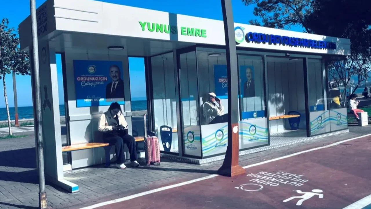 Ordu Ünye’ye yeni nesil akıllı duraklar geliyor