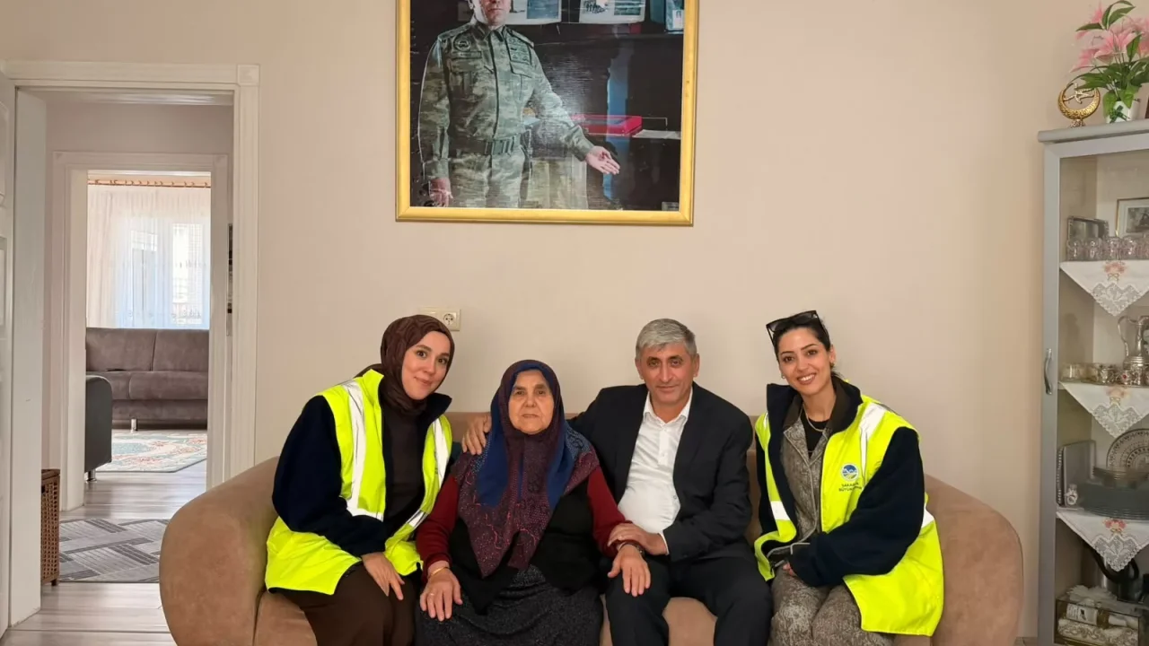 Sakarya’da YADEM’den Dünya Yaşlılar Günü ziyareti