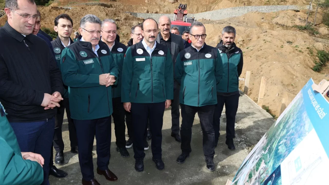 Uçarsu Göleti Trabzon’un su geleceğine can suyu olacak