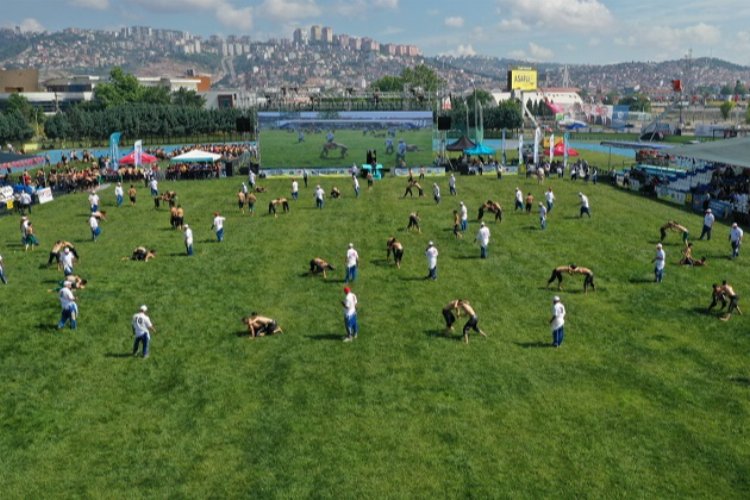 15. Sekapark Altınkemer Yağlı Güreşleri başladı -