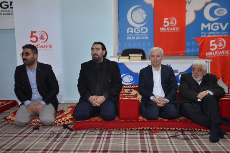 50. yılında Milli Gazete'nin yazarları okuyucuları ile buluştu -