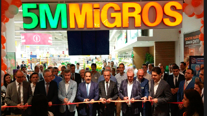 5M GEBZE CENTER MİGROS’U AÇTI