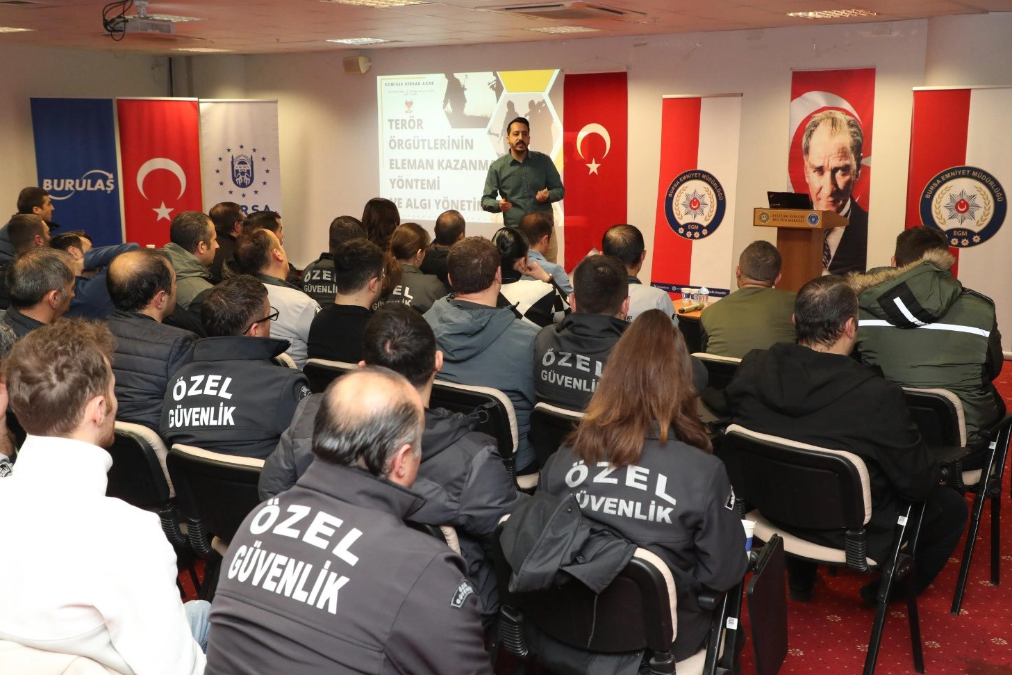 Bursa'da 352 güvenlik görevlisine 'özel' eğitim -