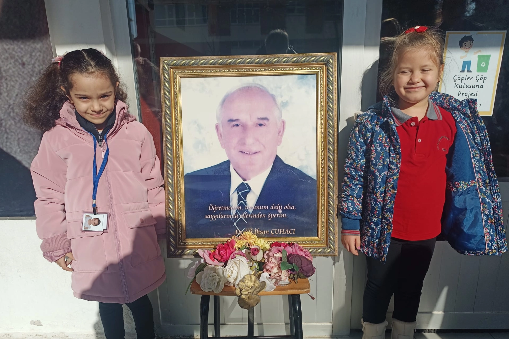 Edirne Keşan'da öğrenciler merhum Dr. Çuhacı'yı unutmadı 