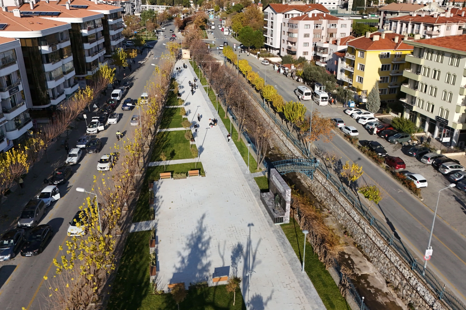 Muğla'da Sağlık Emekçileri Anıtı bölgesine yeni çehre 