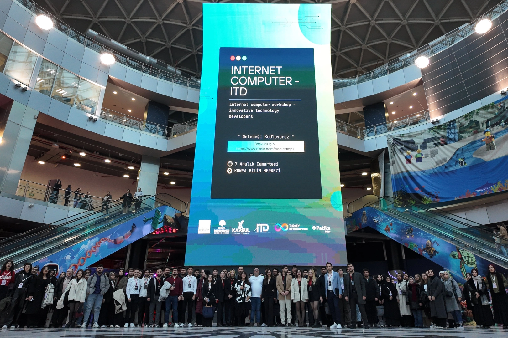 Konya Bilim Merkezi’nde “Internet Computer ve Smart Contract Yazma” eğitimi düzenlendi 