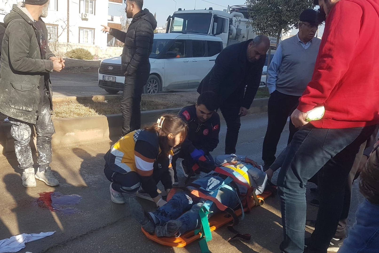 Adıyaman’da trafik kazası... Buzlanma kaza yaptırdı! 