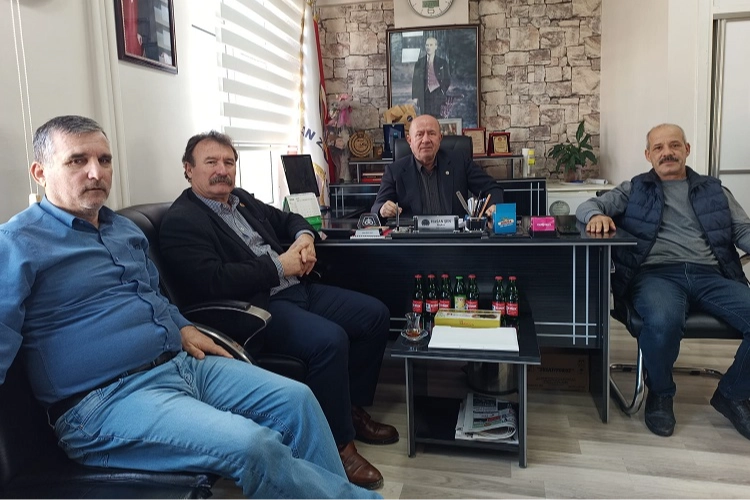 Aladdin Öztürk’ten Ziraat Odası’na ziyaret 