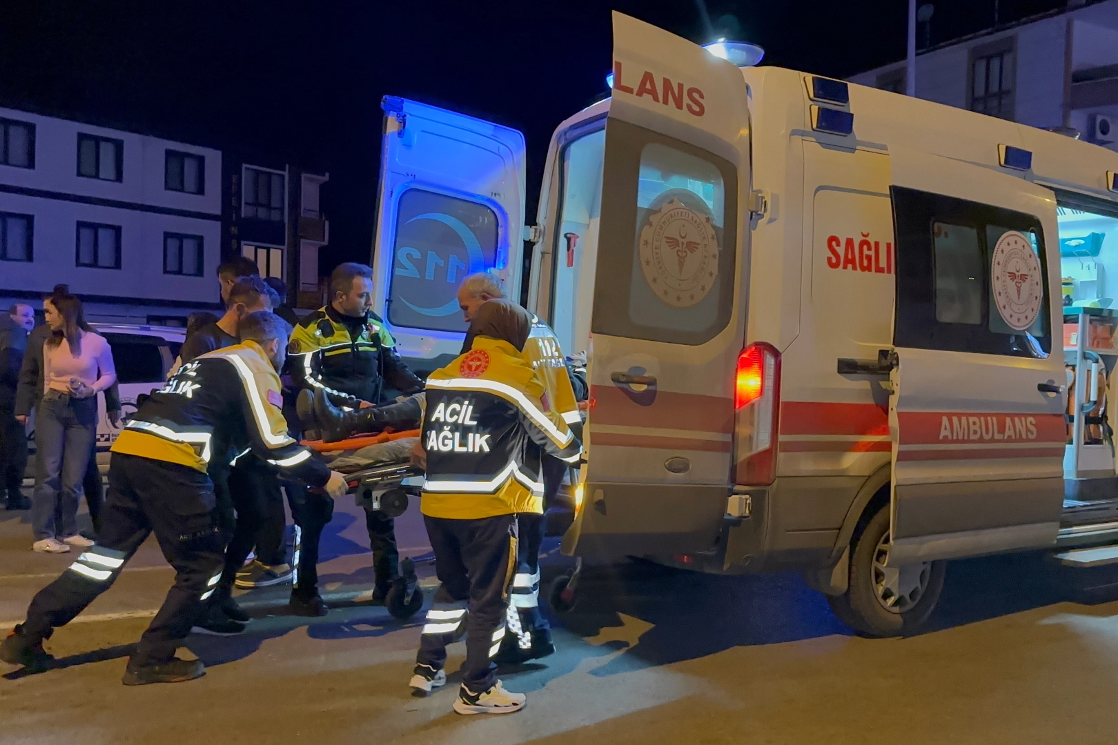 Düzce'de kural ihlali kazaya sebep oldu! 