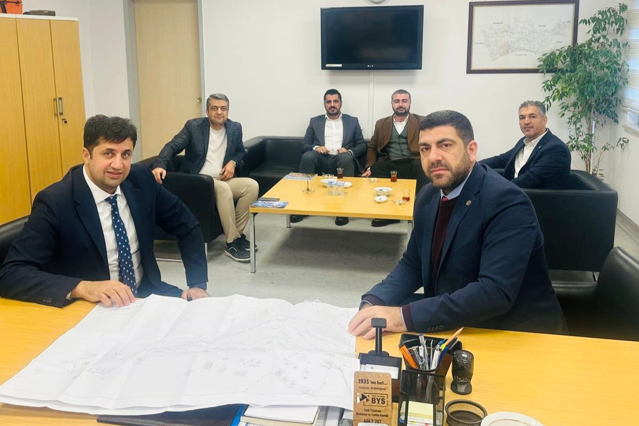 AK Parti Mardin İl Başkanı'ndan Türk Telekom'a ziyaret 