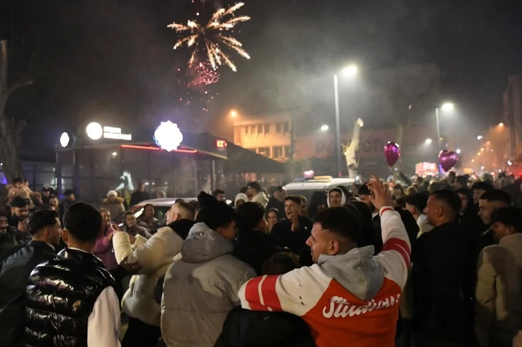 Edirne Keşan'da yılbaşı coşkusu 