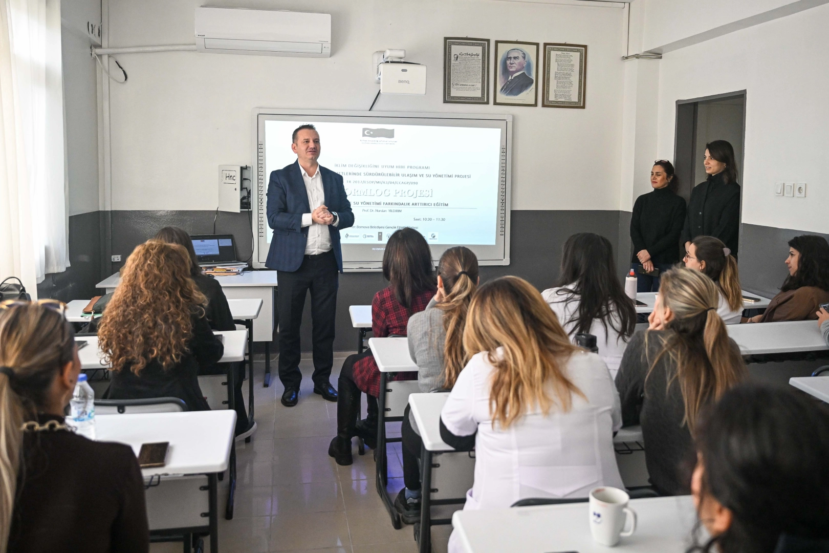 İzmir Bornova iklim krizine karşı bilinçleniyor 