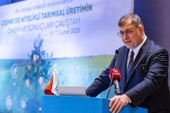 Başkan Tugay Çeşme Nitelikli Tarım Çalıştayı’nı açtı 