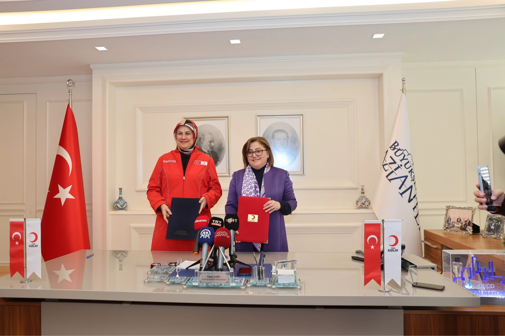 Gaziantep Büyükşehir ile Türk Kızılay'ından iş birliği 