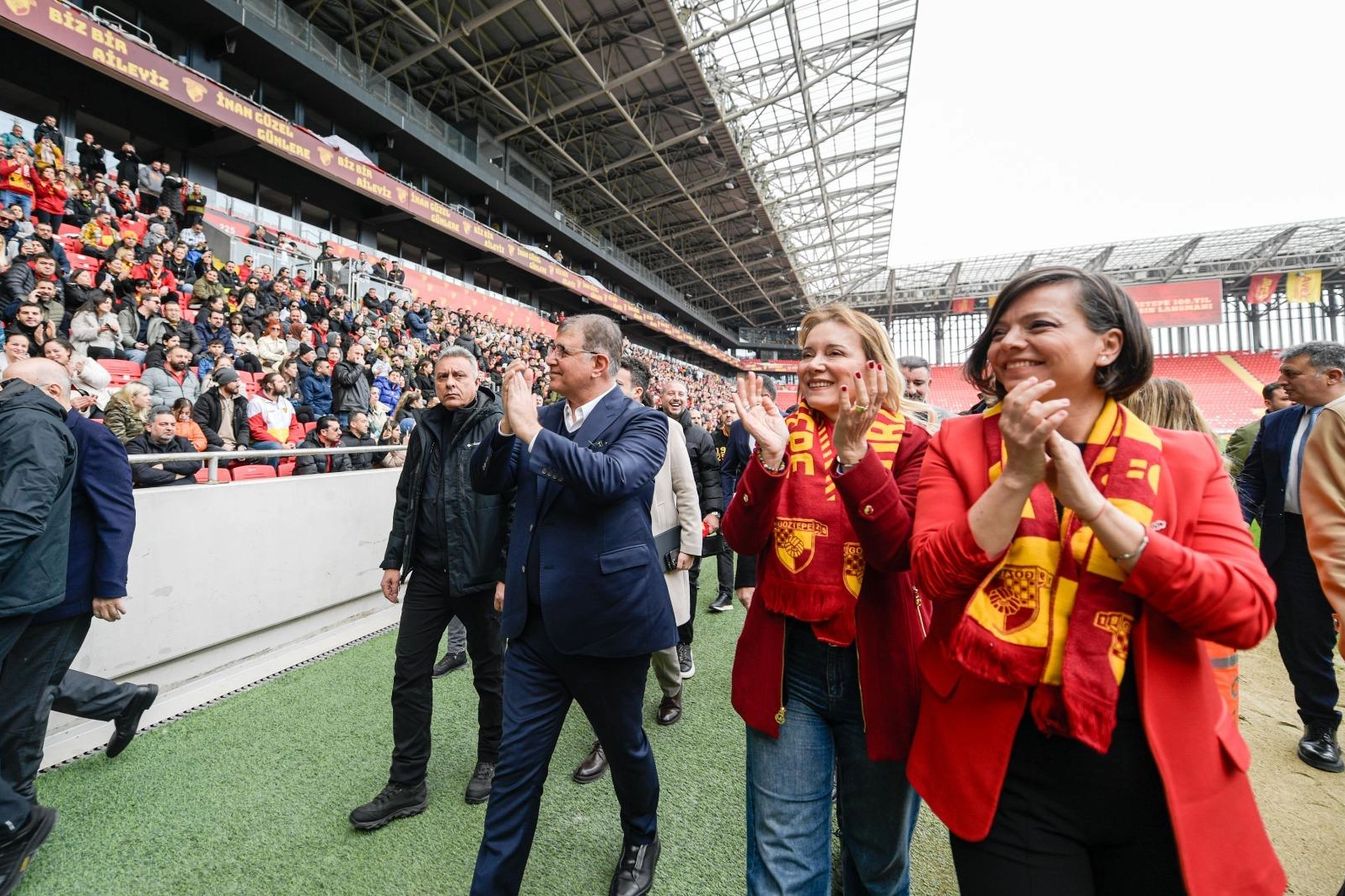 Göztepe'nin 100. yıl coşkusu başladı 