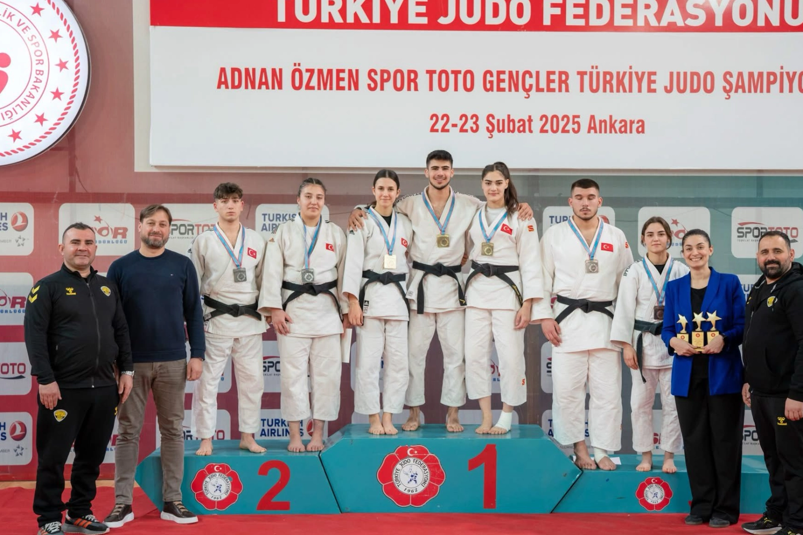 Konyalı Judocular Türkiye Şampiyonası’na damga vurdu 