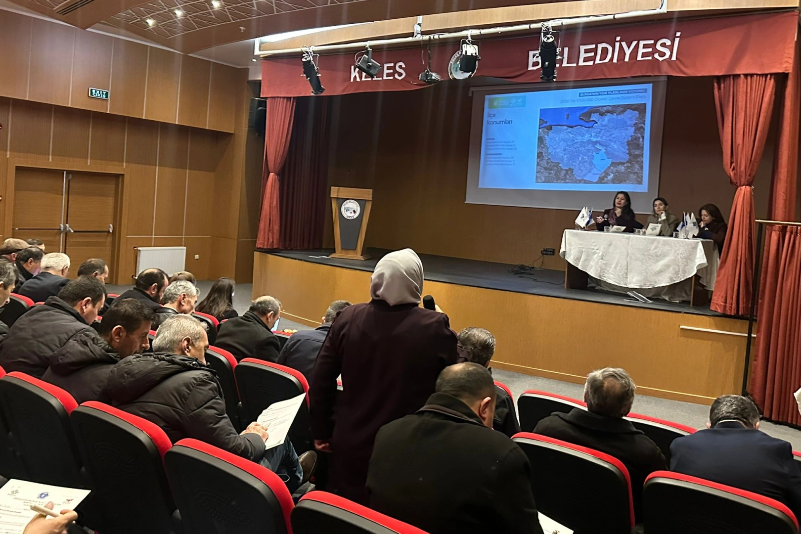 Bursa'nın 1/100 binlik planları bu kez Keles'te anlatıldı 
