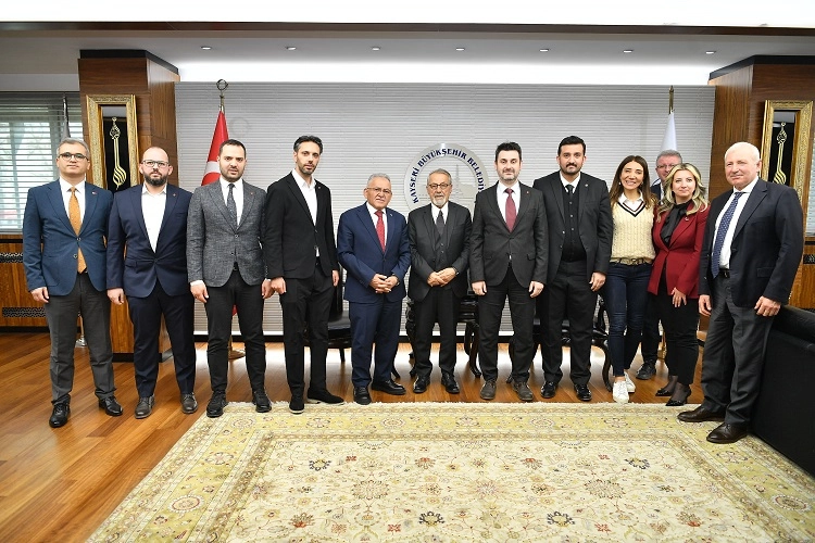 Kayseri Büyükşehir Prof. Dr. Naci Görür'ü ağırladı 