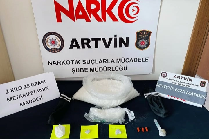 Artvin'de uyuşturucuya geçit yok! 