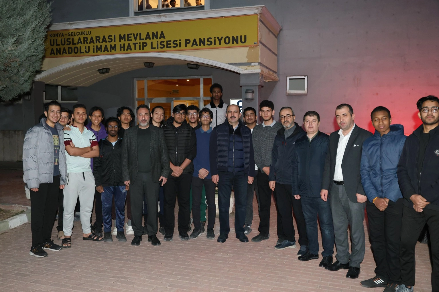 Konya'da uluslararası öğrencilerle sahur buluşması 