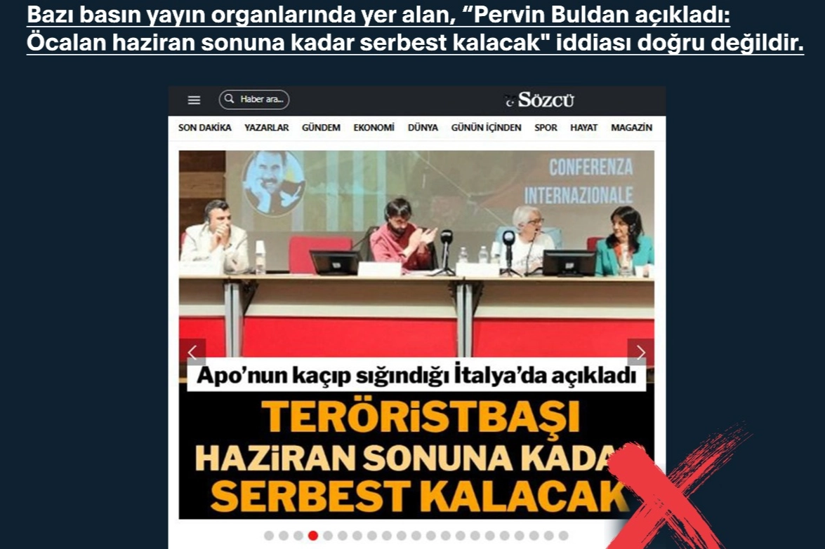 İletişim: TC Devleti'nin herhangi pazarlığı yoktur! 