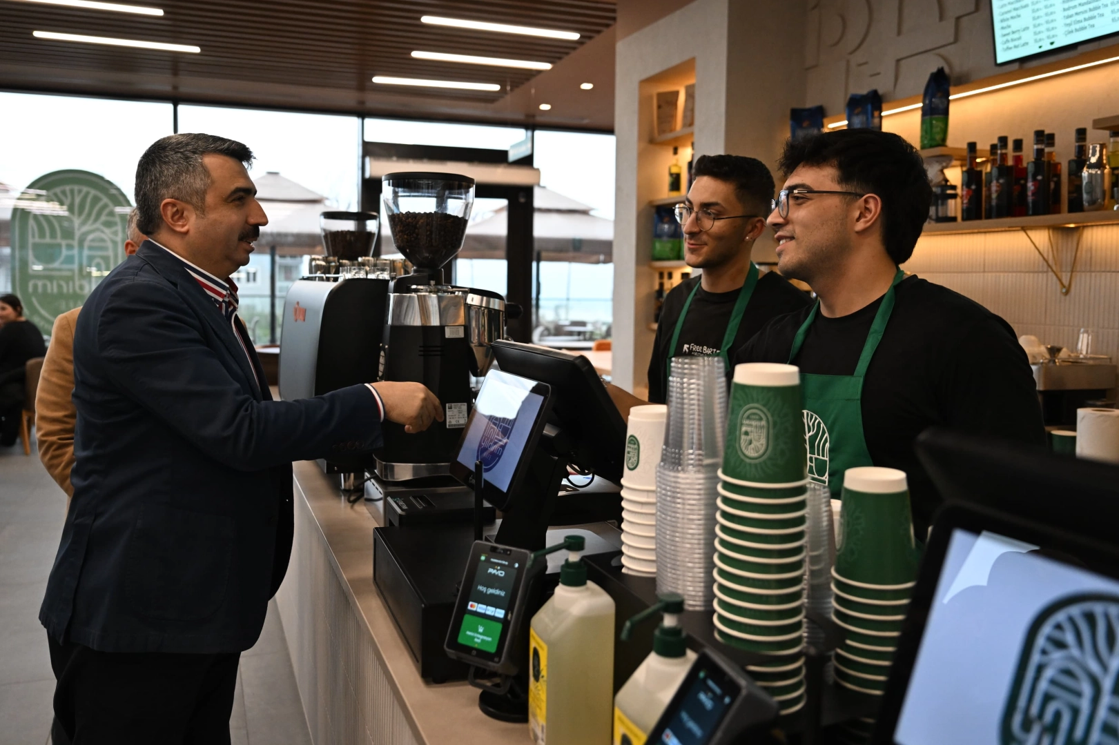 Bursa'da Yıldırım Kafe hizmet vermeye başladı 
