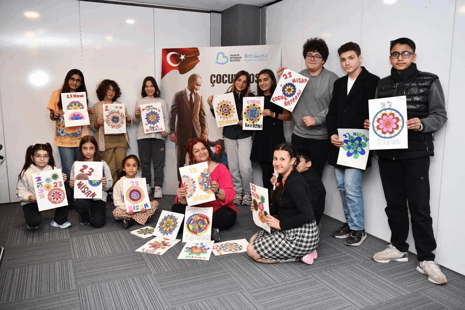 Balıkesir Büyükşehir'den çocukların hayal gücünü geliştiren etkinlik 