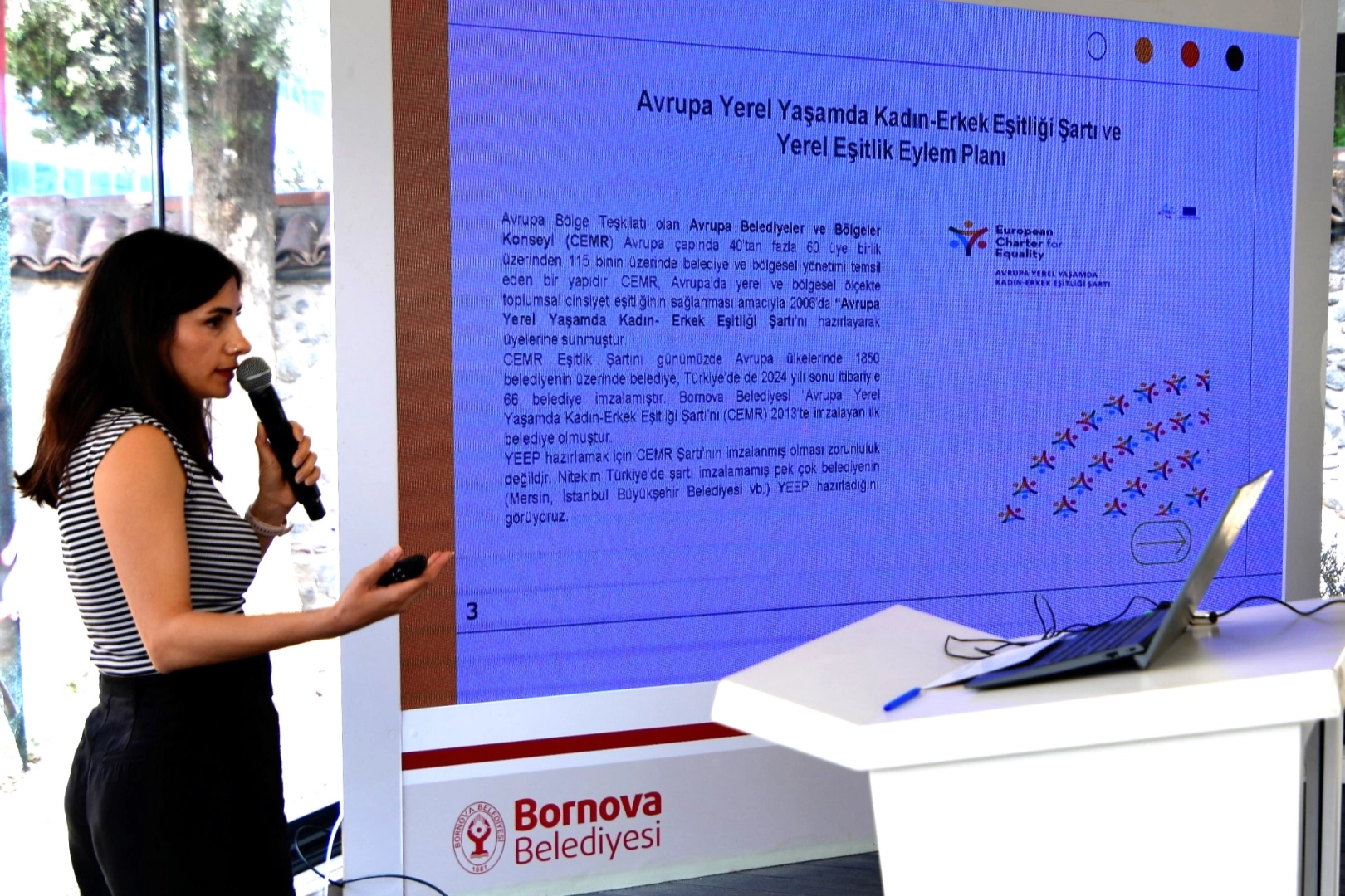 Bornova’da toplumsal cinsiyet eşitliği için güçlü adımlar 