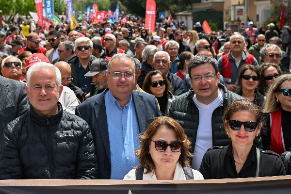 Çanakkale'de 1 Mayıs coşkuyla kutlandı 