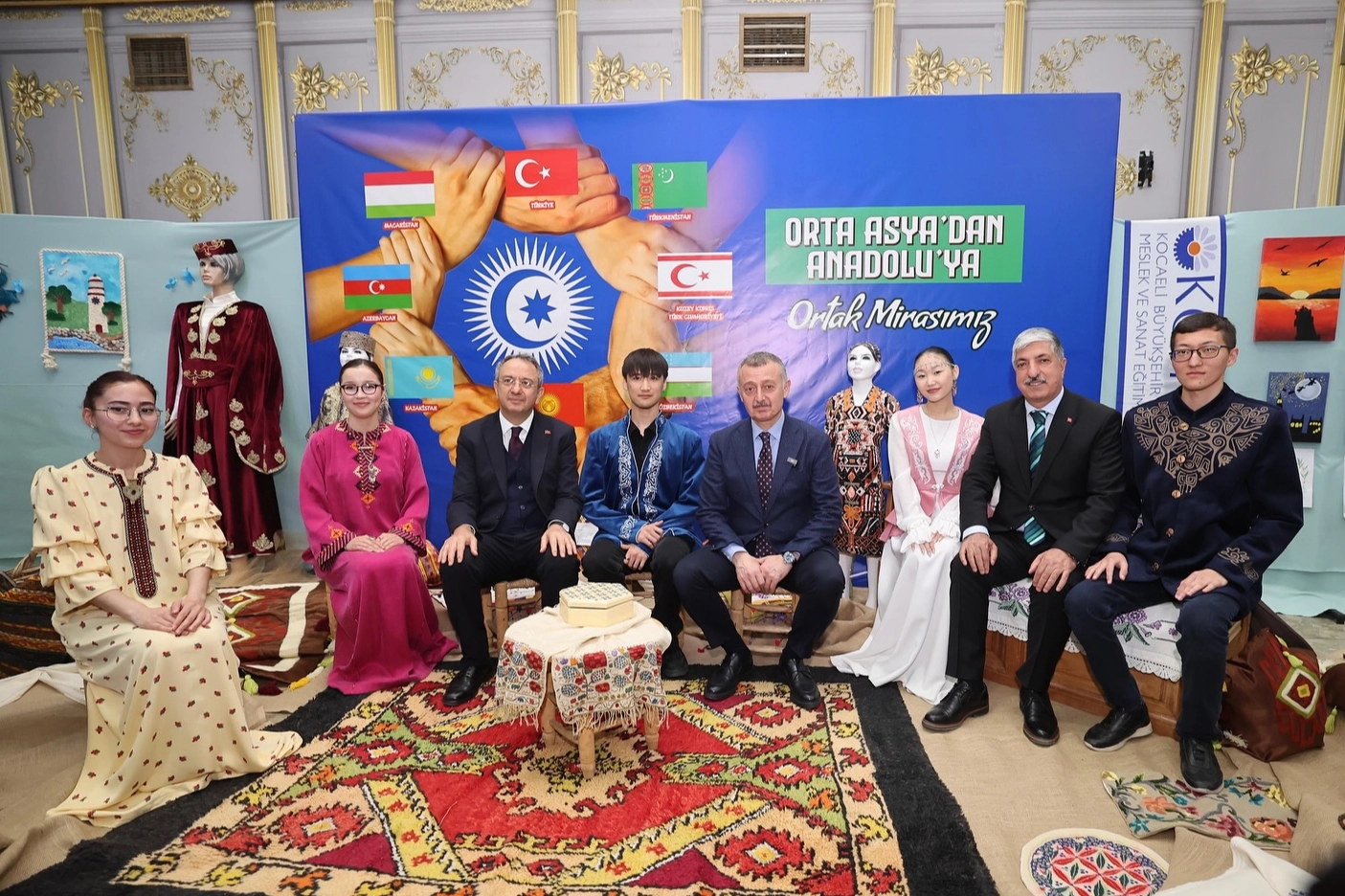 KO-MEK Dilovası sergisinde farklı kültürler buluştu 