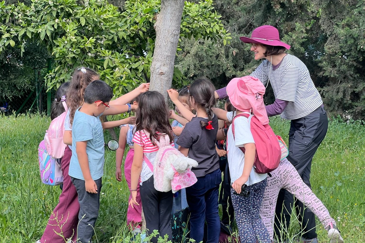 İzmirli çocuklar ormanı keşfetti 